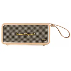 დინამიკი 2E SoundLegend 80W, BT 5.3, TWS, FLAC, MP3, WAV, EQ, Power Bank, IPX6, RGB, Brown