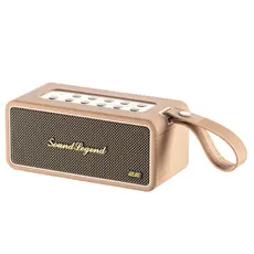 დინამიკი 2E SoundLegend 80W, BT 5.3, TWS, FLAC, MP3, WAV, EQ, Power Bank, IPX6, RGB, Brown, 2 image