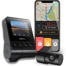 Car video recorder DDPAI Z40 GPS DUAL, 140°, WIFI, GPS, Front and Rear Cam, Black, 2 image