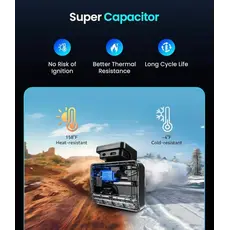 Car video recorder DDPAI Z50 Pro 4K Dash Cam 143° WIFI, GPS, Bluetooth, Black, 5 image