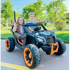 Children's electric car with iron shock absorbers 908-BLACK