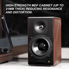 Speaker Edifier S3000MK Ⅱ, 256W, Bluetooth, XLR, Optical, RCA, Coaxial, USB, Speaker, Brown, 10 image