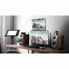 Speaker Edifier S3000MK Ⅱ, 256W, Bluetooth, XLR, Optical, RCA, Coaxial, USB, Speaker, Brown, 12 image