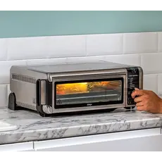 Electric oven Ninja SP101EU, 2400W, 8in1 Flip Mini Oven, Black/Silver, 7 image