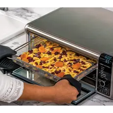 Electric oven Ninja SP101EU, 2400W, 8in1 Flip Mini Oven, Black/Silver, 5 image