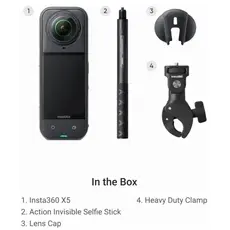 Insta360 X5 Motorcycle Bundle video camera, 5 image