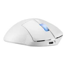 ASUS Mouse ROG Keris II Ace, RGB, USB-A/WL/BT, white, 4 image