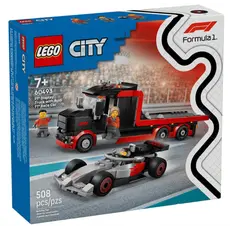 LEGO Constructor City F1 Display Truck with Audi F1 Race Car