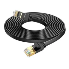 Cable Ugreen Cat 7 U/FTP Lan Cable Flat Design 1m Black/11260, 2 image