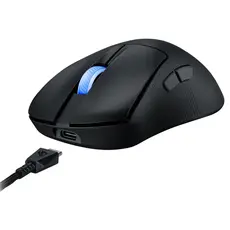 ASUS Mouse ROG Keris II Ace, RGB, USB-A/WL/BT, black, 4 image