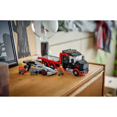 LEGO Constructor City F1 Display Truck with Audi F1 Race Car, 6 image