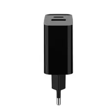 Adapter Gembird TA-UC-PDQC20-01-BK 2-port 20W USB Fast Charger Black, 3 image