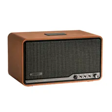 Edifier S300 80W Speaker, Bluetooth, WiFi (Apple AirPlay), Type-C, AUX, Hi-Fi Tabletop Speaker, Hi-Res Audio LDAC Brown, 2 image