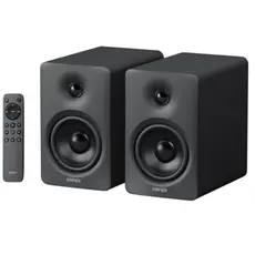 Edifier M90 Speaker, 100W, HDMI eARC, Optical, Type-C, AUX, Bluetooth, Compact Active Speaker, Black
