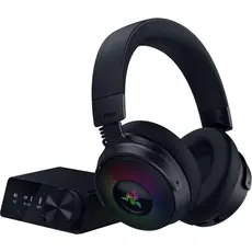 Razer Gaming Headset Kraken V4 Pro, mini-jack/USB-A/BT/WL, RGB, black, 2 image