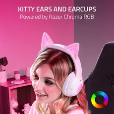 Razer Headset Kraken Kitty V2, BT, white, 3 image