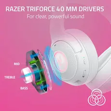 Razer Headset Kraken Kitty V2, BT, white, 4 image
