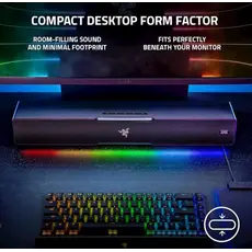 Speaker Razer Leviathan V2 7.1 USB-A/BT RGB, black, 3 image