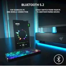 Speaker Razer Leviathan V2 7.1 USB-A/BT RGB, black, 2 image