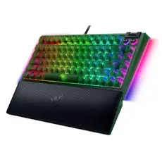 Razer Keyboard BlackWidow V4 75%, 83key, Mechanical Tactile Switch GEN-3, USB-A, EN, RGB, Phantom Green Ed., 3 image