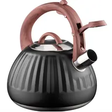 Teapot ARDESTO Gemini, 2.5l, stainless steel, black 674012410388, 2 image