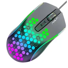 Mouse AULA S11 Ultra Lightweight Wired Gaming Mouse Black, 3 image