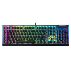 Razer BlackWidow V4 X Mechanical Keyboard, 110 key, Yellow Switch, USB-A, EN, RGB, Fortnite Edition.