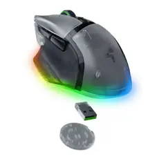 Mouse Razer Mouse Basilisk V3 Pro 35K, RGB, USB-A/WL/BT, Phantom White Ed., 2 image