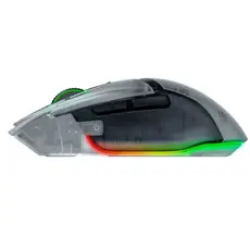 Mouse Razer Mouse Basilisk V3 Pro 35K, RGB, USB-A/WL/BT, Phantom White Ed., 3 image