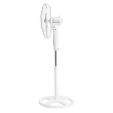 Ardesto FN-1608RW fan with mechanical control, round support, white, 2 image