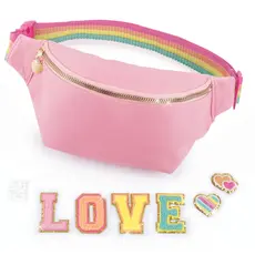 Children's Waist Bag Make It Real Fashion Bum Bag With Patches, 3 image