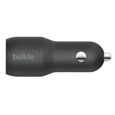 Belkin Car Charger 24W 2xUSB-A, cable USB-A > USB-C 1m, black, 3 image