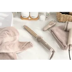 Hair curler Ardesto Curling iron Pearl Cream HC-Y700PERL, 48W, >200°C, display, ceramics, beige, 2 image
