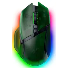 Razer Mouse Basilisk V3 Pro 35K, RGB, USB-A/WL/BT, Phantom Green Ed.
