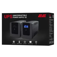 Uninterruptible power supply 2E ED650, 650VA/360W, LED, 2xSchuko, 2 image