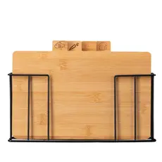 Cutting board Ardesto AR1430BA Midori, 4pcs, Set Of Cutting Boards, Wood, 2 image