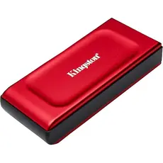 External hard drive Kingston SXS1000R/2000G, 2TB, External SSD, USB 3.2, Red, 2 image