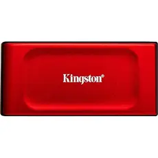 External hard drive Kingston SXS1000R/2000G, 2TB, External SSD, USB 3.2, Red