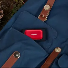 External hard drive Kingston SXS1000R/2000G, 2TB, External SSD, USB 3.2, Red, 4 image
