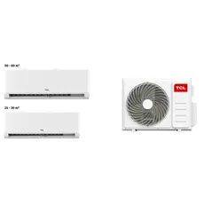 Air conditioner TCL MULTI SPLIT FMA-18I2HD/DVO OUTDOOR + FMA-09CHSD/TPH11I + FMA-18CHSD/TPH11I (70-90m2) Inverter R32
