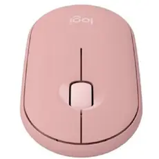 Mouse LOGITECH Pebble Mouse 2 M350s - TONAL ROSE - BT - EMEA-808 - DONGLELESS, 2 image