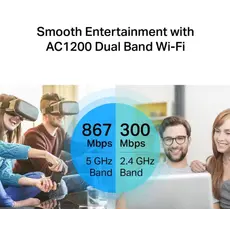 TP-LINK Archer C6/AC1200 Wireless Gigabit Router, 5 image