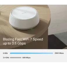 TP-link Deco BE25(1-pack) BE3600 Whole Home Mesh WiFi 7 System, 2 image