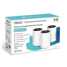 Router TP-link Deco PX50(3-pack) AX3000+G1500 Whole Home Powerline Mesh Wi-Fi 6 System, 3 image