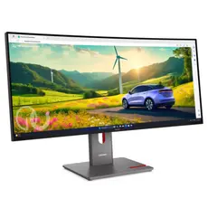 Monitor Lenovo ThinkVision P34WD-40 34" Curved 3440x1440 350 cd/m² 4ms 120Hz Eclipse Black, 2 image