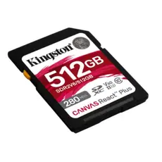 Kingston 512GB Canvas React Plus SD Card | Up to 280MB/s | High Performance Photography | Class 10 UHS-II, 2 image
