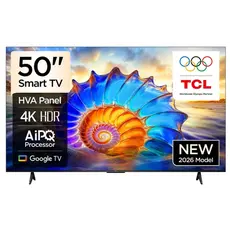 TCL 50V6D Google TV 4K HDR10 WiFi5 BT5.2 Dolby Audio 10W 200X200