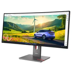 Monitor Lenovo ThinkVision P34WD-40 34" Curved 3440x1440 350 cd/m² 4ms 120Hz Eclipse Black, 3 image