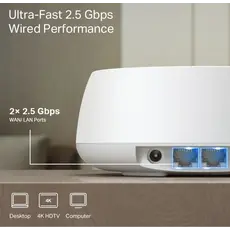 TP-link Deco BE25(1-pack) BE3600 Whole Home Mesh WiFi 7 System, 4 image