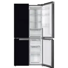 Refrigerator ARDESTO multi-door, 177.5x86x75, 4 doors, A++, NF, fresh zone, black (glass), 3 image